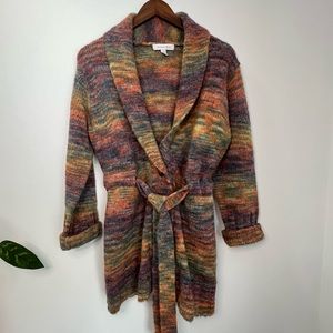 Multicolor Knit Women's Sweater